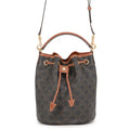 Celine Clara Medium Triomphe Calfskin 2-Way Shoulder Bag