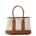 Hermes Neo Garden 23 Party Gold Ecru Silver Toile H Viking Negonda Tote Bag