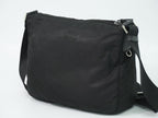 Prada Vela Shoulder Bag Pochette Nylon Black — view 2