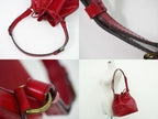 Louis Vuitton LV Petit Noe Epi Leather Shoulder Bag Red — view 6