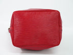 Louis Vuitton LV Petit Noe Epi Leather Shoulder Bag Red — view 3