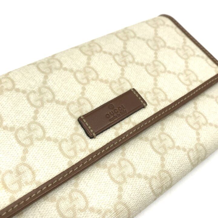 Gucci GG Supreme Logo Wallet White — view 8