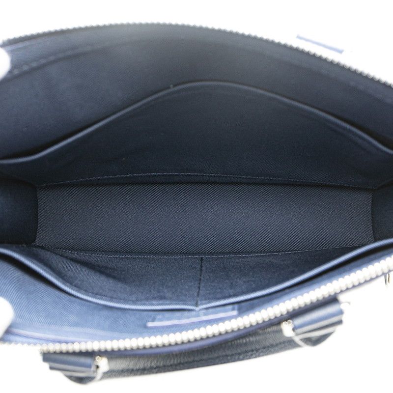 Louis Vuitton Monogram Water Color Sac Plat Messenger 2-Way Shoulder Bag Navy — view 4