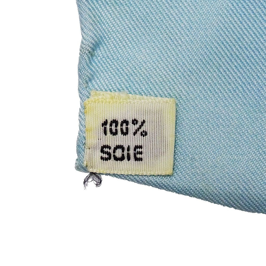 Hermes Scarf Carre 90 Dies Et Hore Astrology Silk Blue Large Constellation — view 6