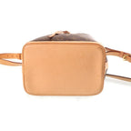 Louis Vuitton Monogram Noe BB Shoulder Bag Brown Leather Gold — view 4