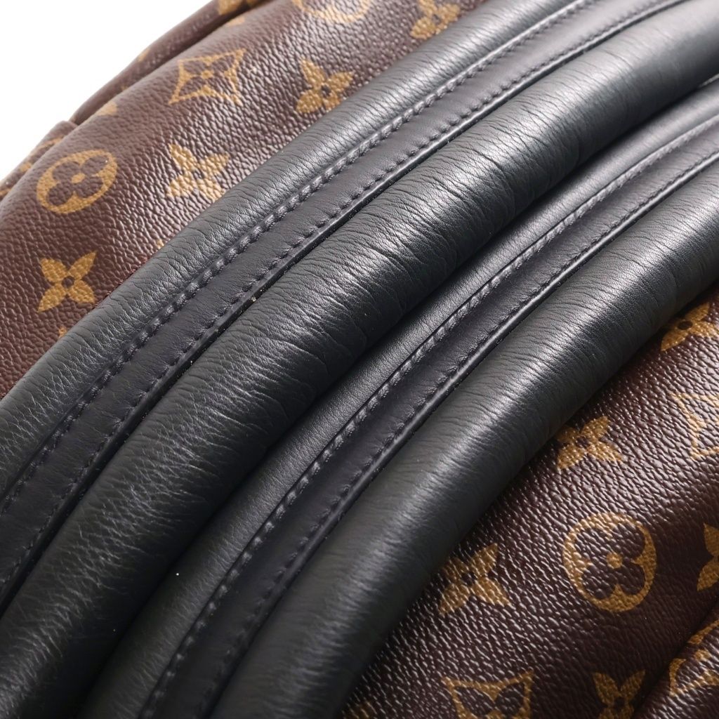 Louis Vuitton Monogram Palm Springs Mini Backpack Mini Bag Brown Black Leather — view 7
