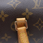 Louis Vuitton Monogram Papillon 26 Leather Handbag Brown — view 6