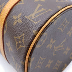 Louis Vuitton Monogram Papillon 26 Leather Handbag Brown — view 5