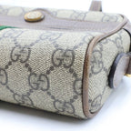 Gucci Ophidia GG Supreme Sherry Line Logo All Over Print Shoulder Mini Bag Brown — view 5