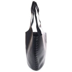 Bottega Veneta Medium Creek Tote Bag Black Leather — view 3