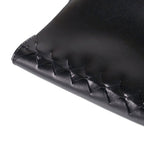 Bottega Veneta Medium Creek Tote Bag Black Leather — view 7