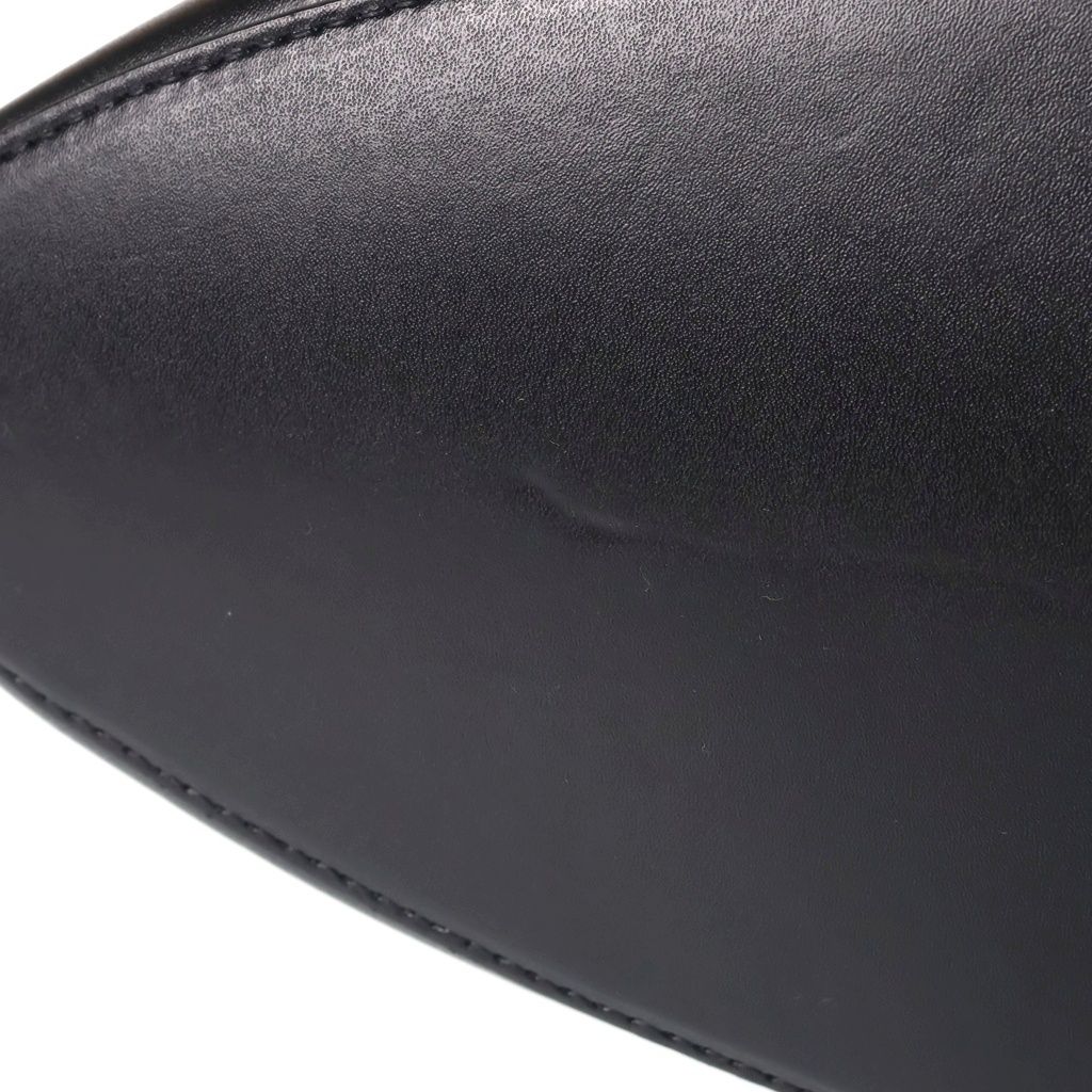 Bottega Veneta Medium Creek Tote Bag Black Leather — view 8