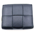 Bottega Veneta Intrecciato Bifold Wallet Compact Black