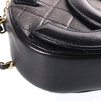 Chanel Big Coco Camera Bag Chain Black Lambskin Gold — view 5