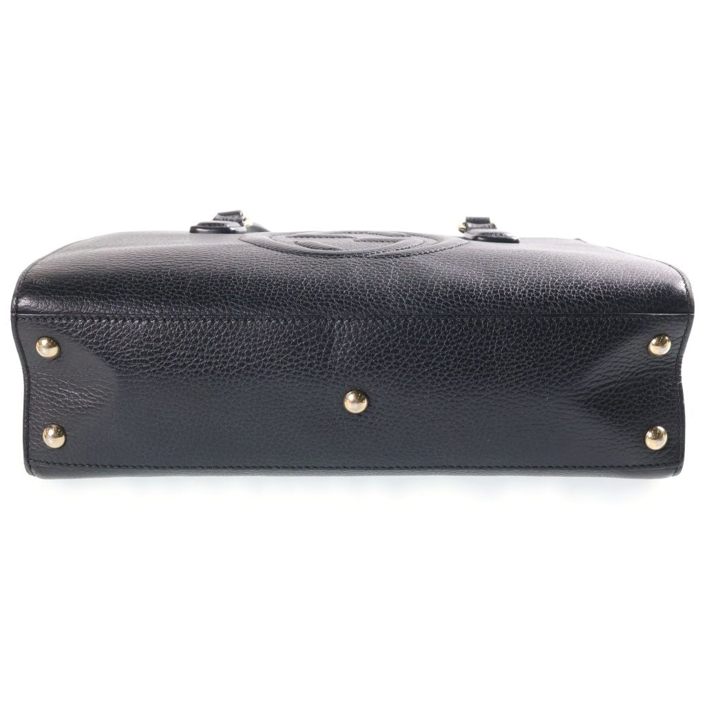 Gucci Soho 2-Way Bag Black Leather — view 4