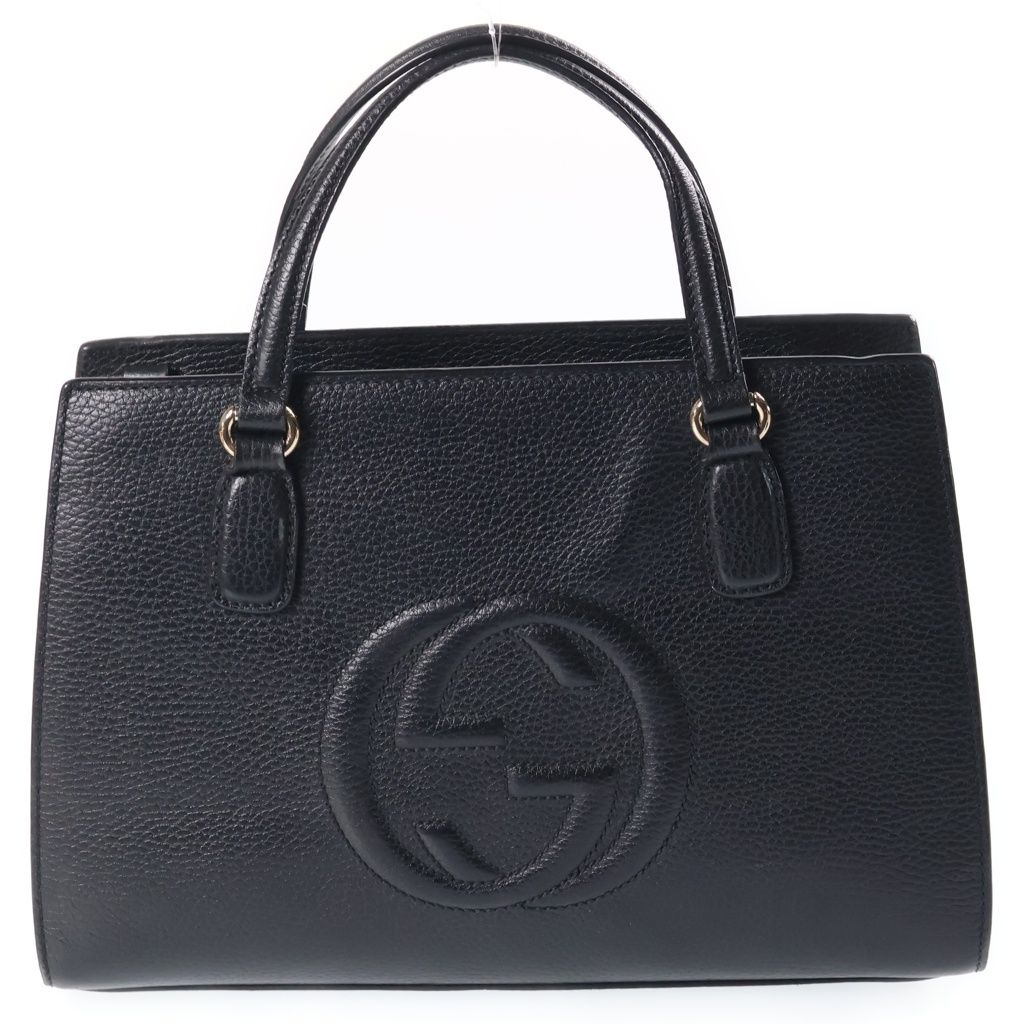 Gucci Soho 2-Way Bag Black Leather