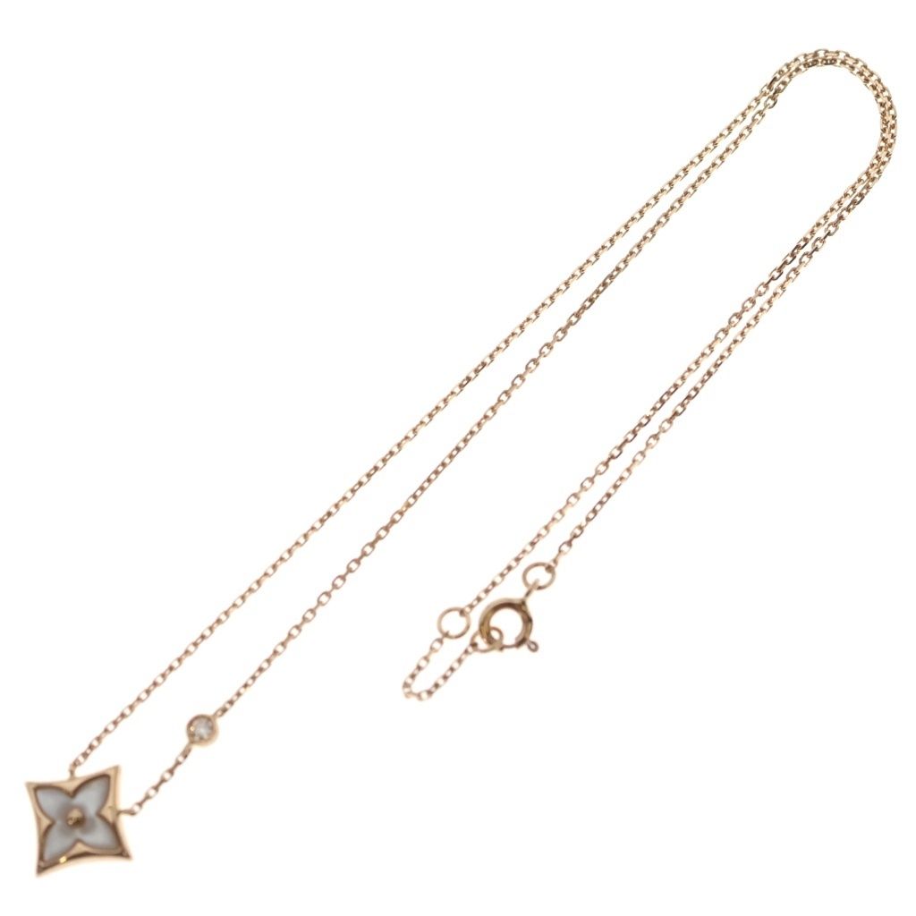 Louis Vuitton Blossom BB Mother of Pearl Diamond Necklace — view 2