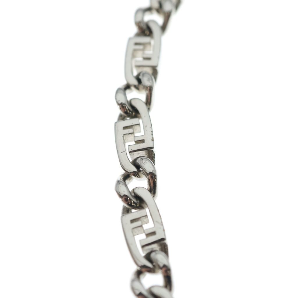 Fendi O'lock FF Logo Bracelet Silver — view 5