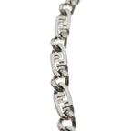 Fendi O'lock FF Logo Bracelet Silver — view 5