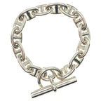 Hermes Chaine D'ancre MM Bracelet 14 Links Silver