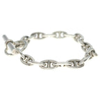 Hermes Martin Margiela Era Chaine D'ancre PM Bracelet Chain Silver 18 Links — view 4