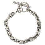 Hermes Martin Margiela Era Chaine D'ancre PM Bracelet Chain Silver 18 Links — view 2