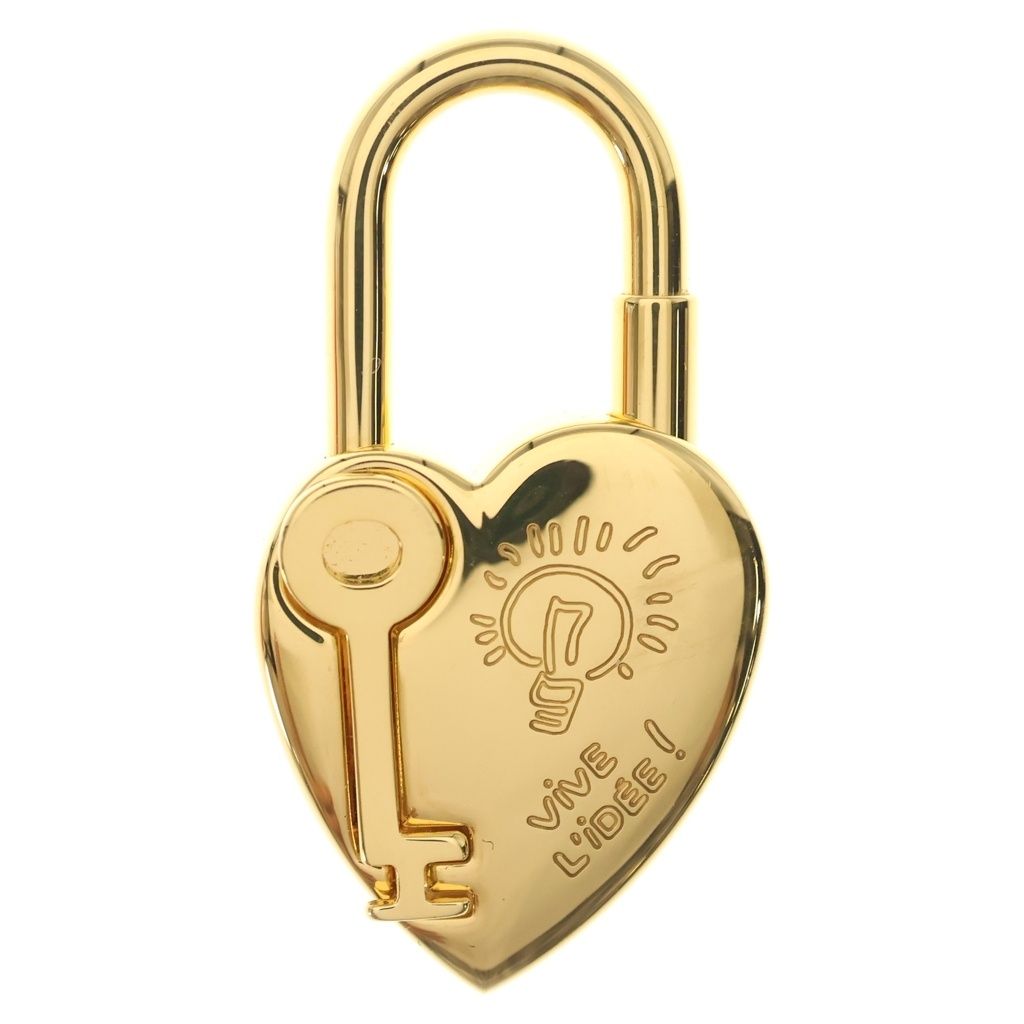 Hermes Annee de la Heart Fantasy Padlock Gold