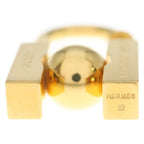 Hermes L'homme Peut Embellir la Terre 2001 Cadena Padlock Gold — view 5