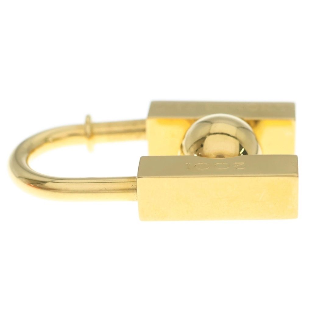 Hermes L'homme Peut Embellir la Terre 2001 Cadena Padlock Gold — view 4