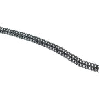 Louis Vuitton Monogram Medal Necklace Eclipse Pendant Black Silver — view 5