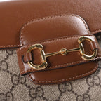 Gucci Horsebit Mini Top Handle 1955 Shoulder Bag Beige — view 7
