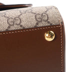 Gucci Horsebit Mini Top Handle 1955 Shoulder Bag Beige — view 6