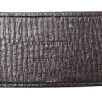 Louis Vuitton Belt Utah Leather Ceinture LV Dark Brown 110/44 Logo — view 6
