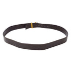 Louis Vuitton Belt Utah Leather Ceinture LV Dark Brown 110/44 Logo — view 4