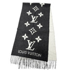Louis Vuitton Echarpe Reykjavik Cashmere 100% Scarf Black — view 3