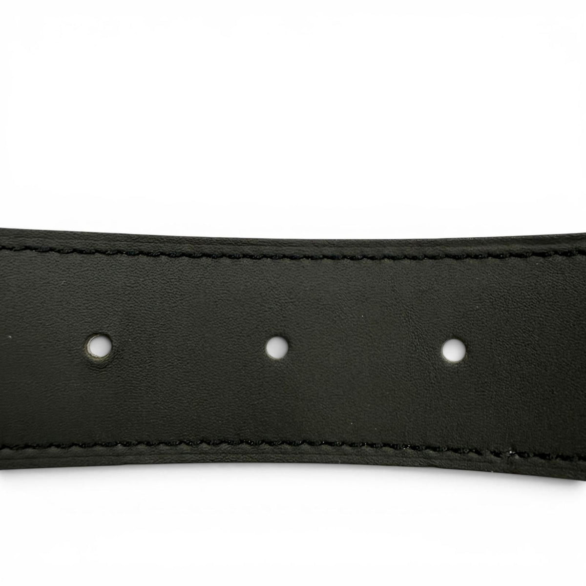 Hermes Constance Box Calf Togo Gold H Logo Buckle Reversible Belt Khaki Black — view 8