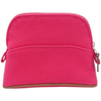 Hermes Bolide Pouch Mini Hibiscus Pink Orange Canvas — view 2