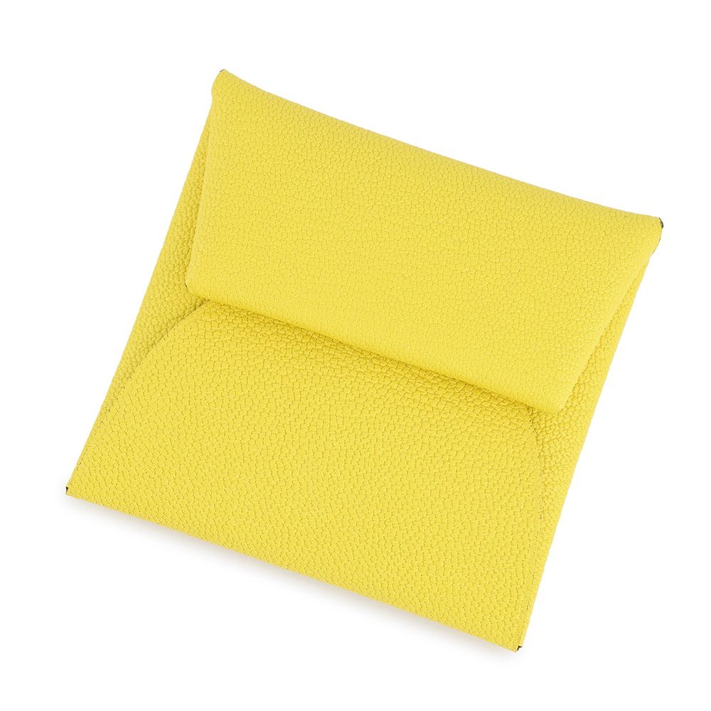 Hermes Coin Purse Bastia Lime Chevre Mysore