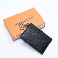 Louis Vuitton Card Case Empreinte LV Charm Noir Black Gold