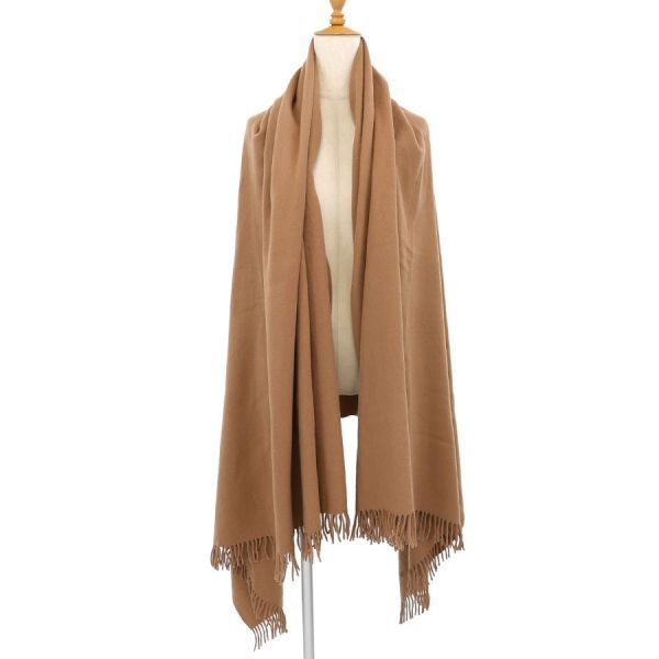 Hermes Large Cashmere Shawl Scarf — view 8
