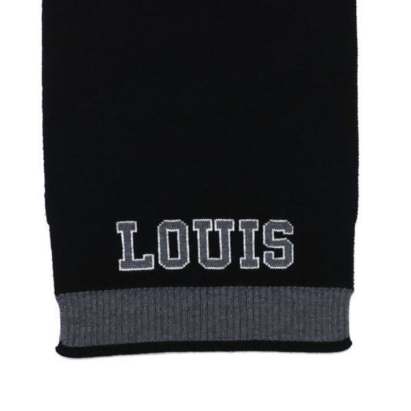 Louis Vuitton Echarpe Scarf Black — view 5