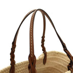 Prada Woven Palm Leather Tote Bag — view 4