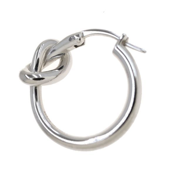 Celine Knot Smallhoop Single Earrings — view 5