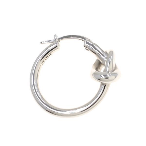 Celine Knot Small Hoop Single Earrings — view 3