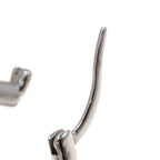 Celine Knot Small Hoop Single Earrings — view 5