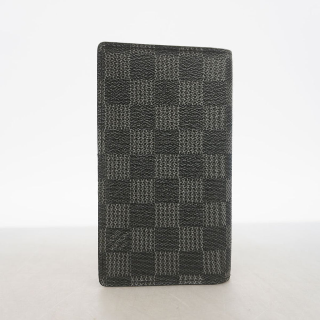 Louis Vuitton Agenda Cover Damier Graphite Poche Black Gray — view 7