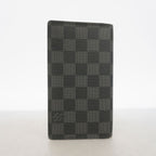 Louis Vuitton Agenda Cover Damier Graphite Poche Black Gray — view 7