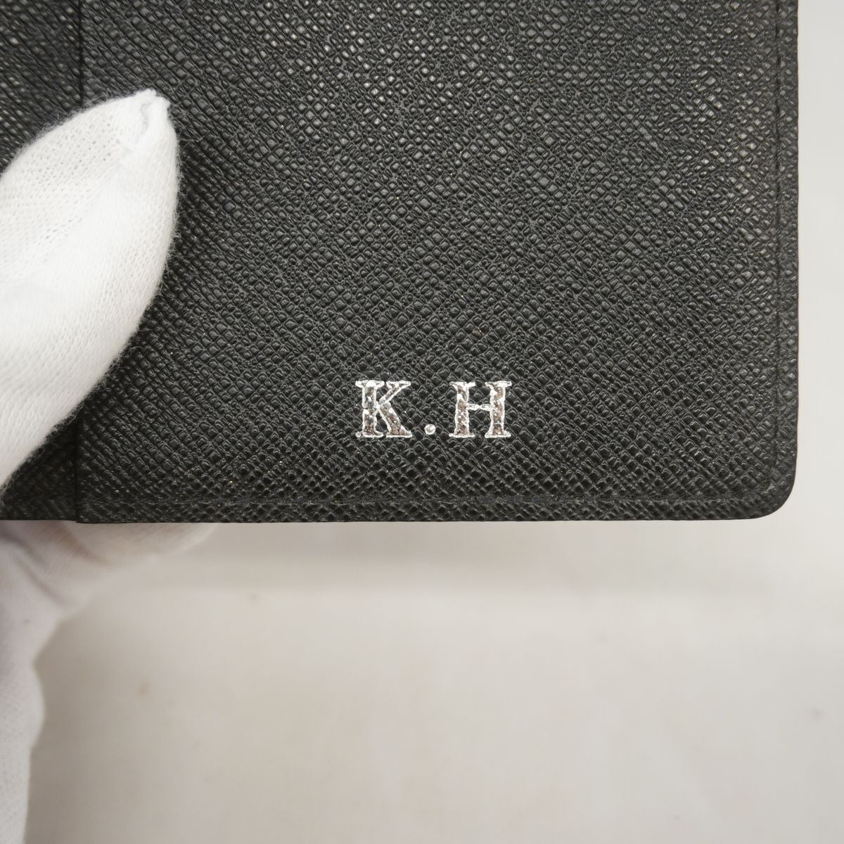 Louis Vuitton Agenda Cover Damier Graphite Poche Black Gray — view 5