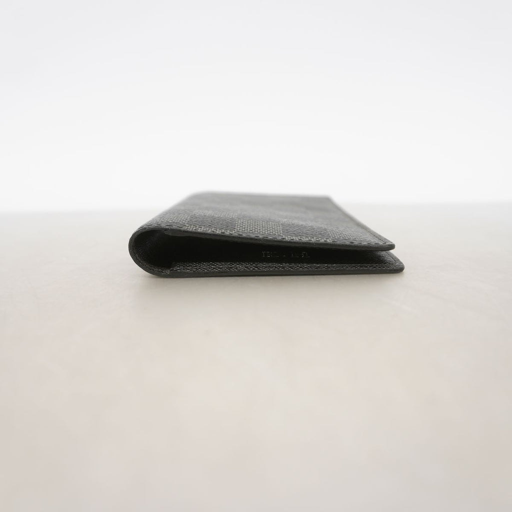Louis Vuitton Agenda Cover Damier Graphite Poche Black Gray — view 2