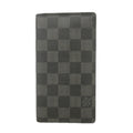 Louis Vuitton Agenda Cover Damier Graphite Poche Black Gray